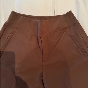 Athleta Rich Brown Trousers